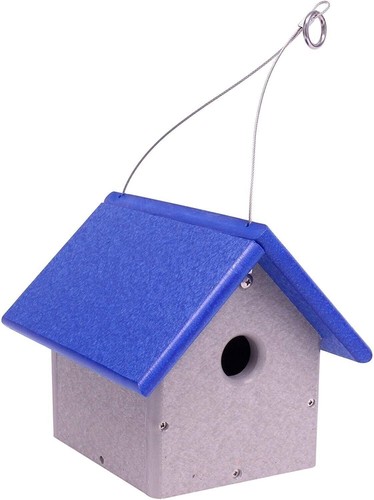 Amish-Made Chickadee or Wren House, Poly Lumber Bird House - Foto 2 di 19