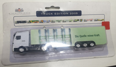 Mineralbrunnen Überkingen Teinach AG Truck Edition 2005 MB Actros Hirschquelle