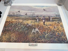 Abercrombie & fitch. poster -  1980 - Herb Booth *The Adventure Goes On"