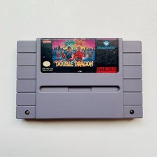 Super Double Dragon (1992) Nintendo SNES Cleaned & Tested