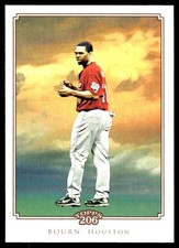 Michael Bourn 2010 Topps 206 #169 Astros MLB READ FREE SHIPPING AutographDen