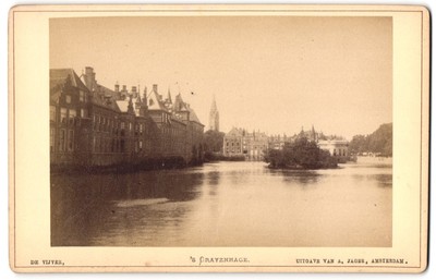 Fotografie A. Jager, Amsterdam, Ansicht ´s Gravenhage, De Vijver 