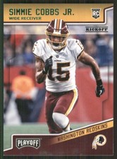 2018 Playoff Kickoff #298 Simmie Cobbs Jr. Washington Redskins 015