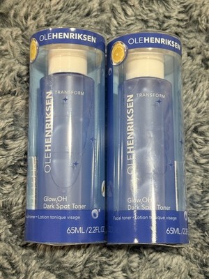 OLE HENRIKSEN Glow2OH Dark Spot Toner (2 pack) 65ml/2.2oz NWOB, Sealed