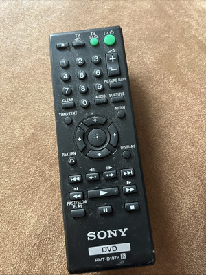 Original Sony RMT-D197P Fernbedienung für DVP-SR90 SR750H DVD Player / geprüft
