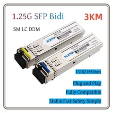 1.25G BIDI SFP Transceiver Singlemode Single fiber 3km LC SFP Module Fiber modul