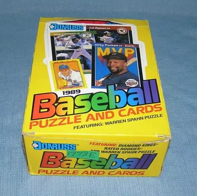 Donruss 1989 Baseball Puzzle And Cards: Featuring  Warren Spahn Puzzle