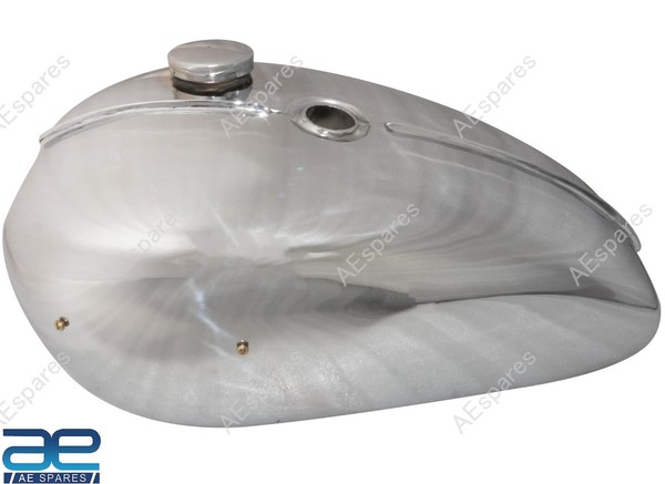 FüR Triumph T120 OIF 1971 Und SpäTer Kraftstoff Benzin Tank Chrom Stahl S2U-image