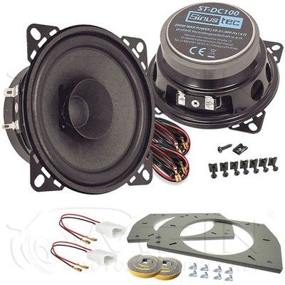 SINUSTEC AUTO LAUTSPRECHER für CHEVROLET REZZO 2000-2008 Heck Hinten 200W #A4KI