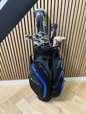 Set of Ping G430 Golf Clubs + Ping Putter & Motocaddy Premium Cart Bag, Men’s RH