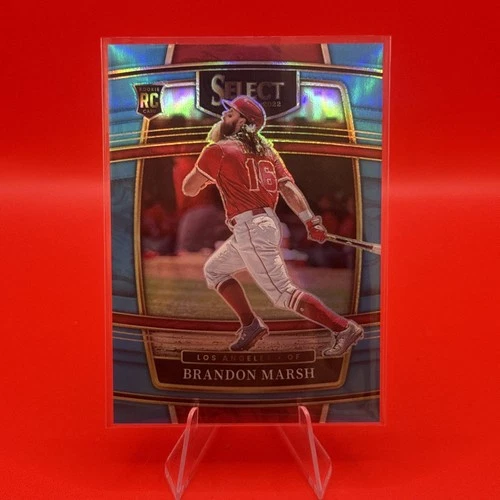 Brandon Marsh 2022 Panini Prizm Brandon Marsh #21 Blue