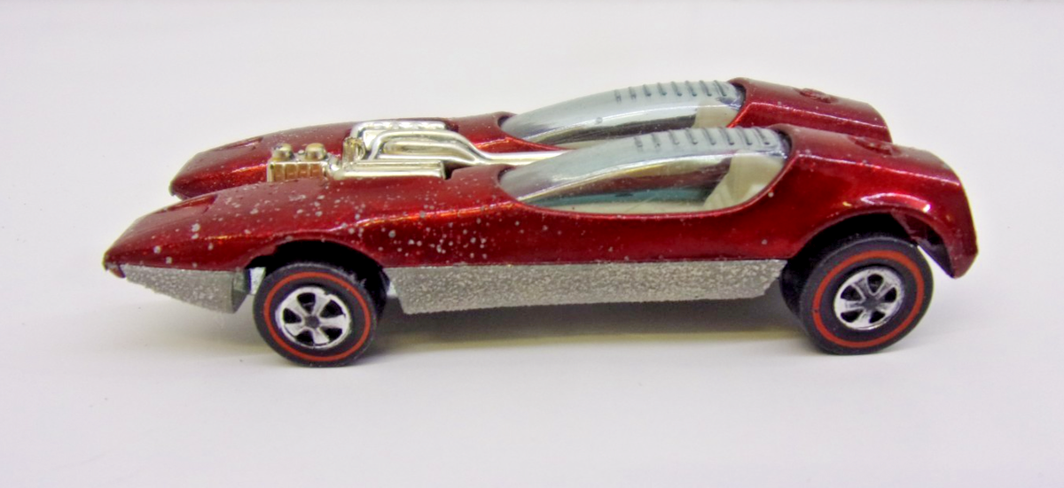 Vintage Hot Wheels Redline 1968 Splittin Image Red | eBay