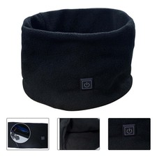 USB Heated Scarf Neck Warmer Gaiter Bandana Face Mask Cover Fleece Wrap Scarf