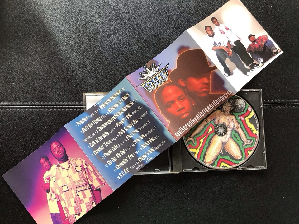 OUTKAST - Southernplayalisticadillacmuzik , CD 1994 , Conscious Hip Hop - Bild 2 von 3