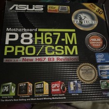 ASUS P8H67-M PRO/CSM MicroATX LGA1155 DDR3 HDMI/DVI/VGA USB 3.0