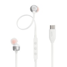 JBL Tune 310C Wired Hi-Res Earbuds White