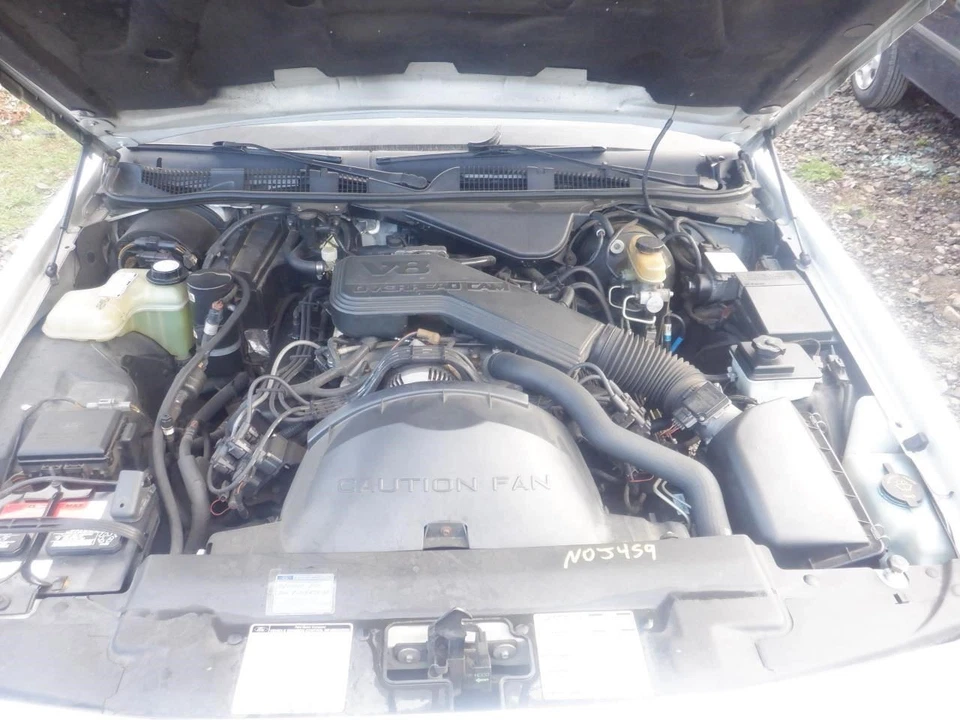 Espejo retrovisor lateral para pasajero eléctrico de vidrio térmico compatible con 95-96 Crown Victoria 31017271 Foto 4 de 4