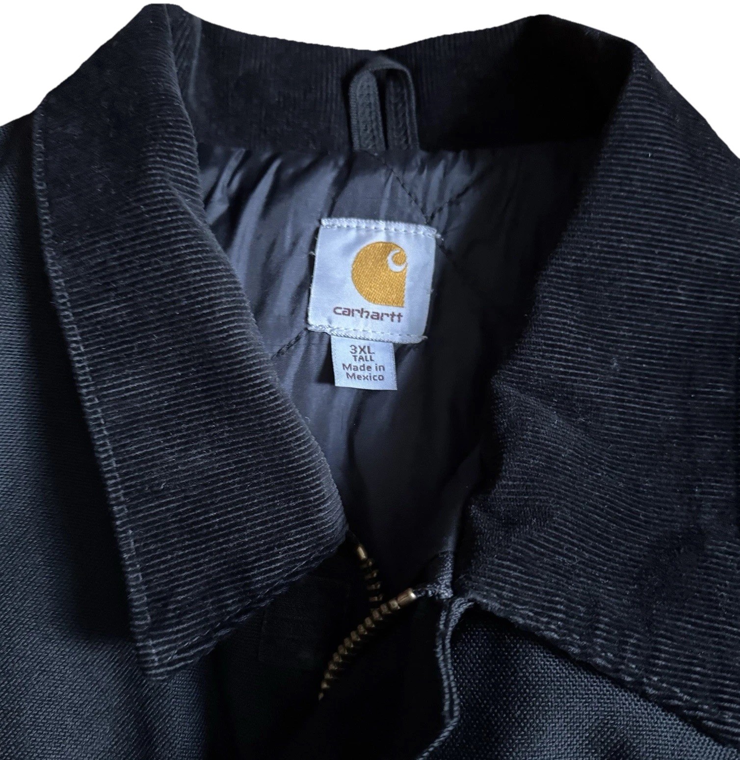 Carhartt Extreme Black Work Jacket 3XL Tall C55 BLK image 2