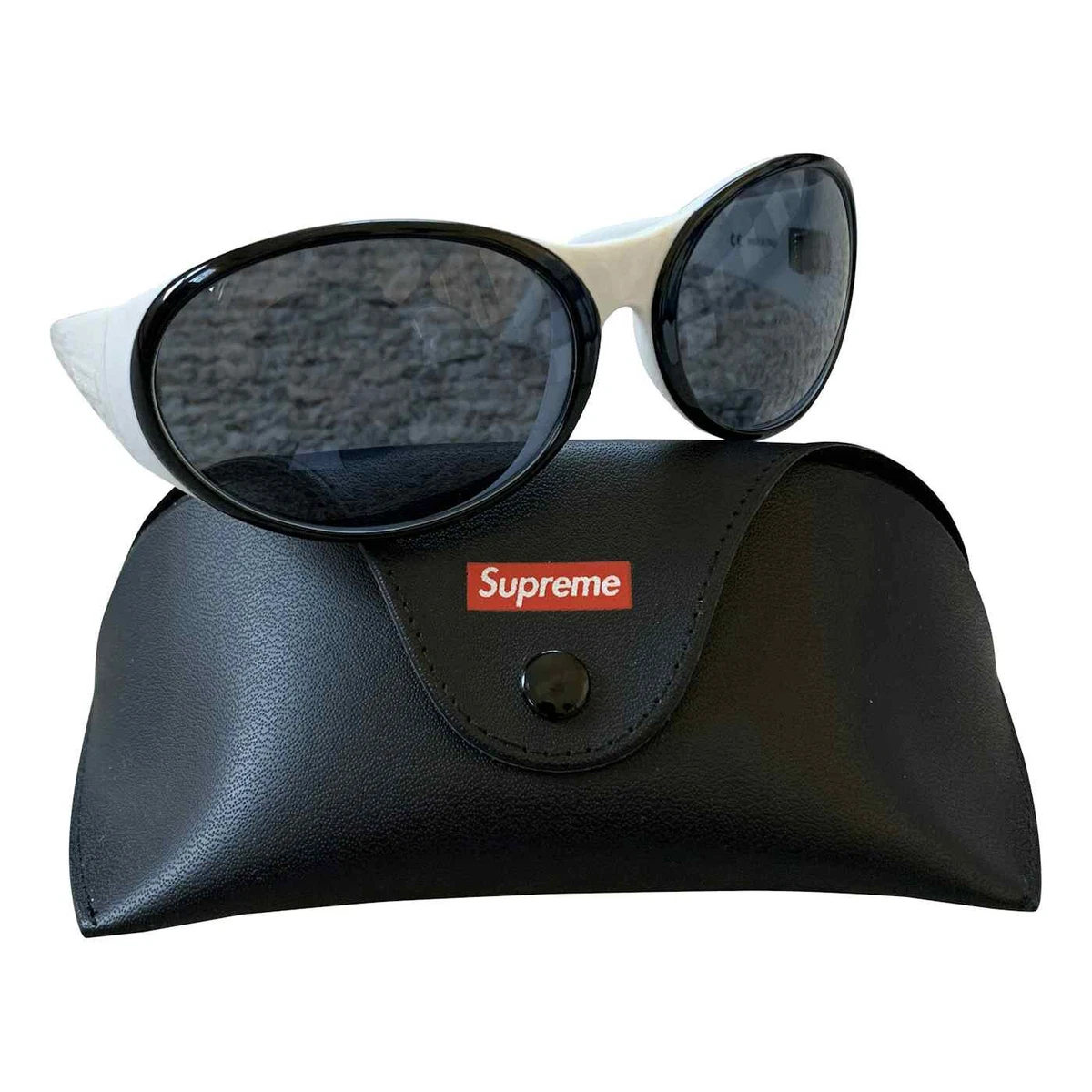 Supreme Oval Sunglasses for Men for sale | eBay