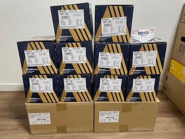 AISIN Water Pump WPT-190 WPT190 ZVW30/ZVW35 161A0-29015 Prius OEM - Imagen 2 de 4