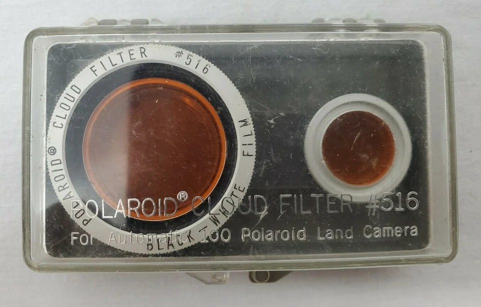 VINTAGE Polaroid Cloud Filter #516 for Color Pack Camera Black White Film - Image 2 of 4