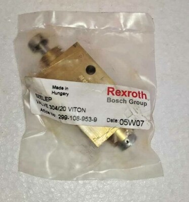 LOT OF 6 PC.  REXROTH  BOSCH GROUP 299-108-953-9 PNEUMATIC & CONTROL VALVE