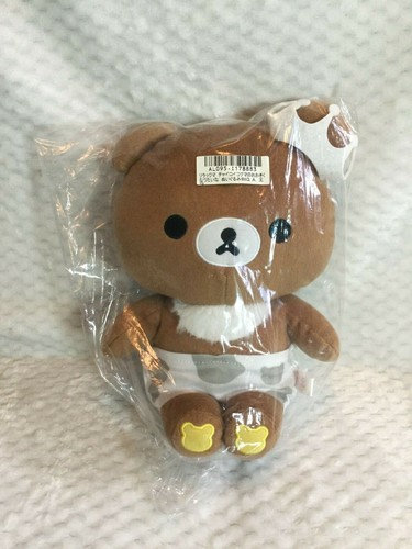Chairoikoguma Krone Plüsch A Rilkakuma Koguma - San-X Toreba Prize 25 cm NEU - Bild 5 von 7