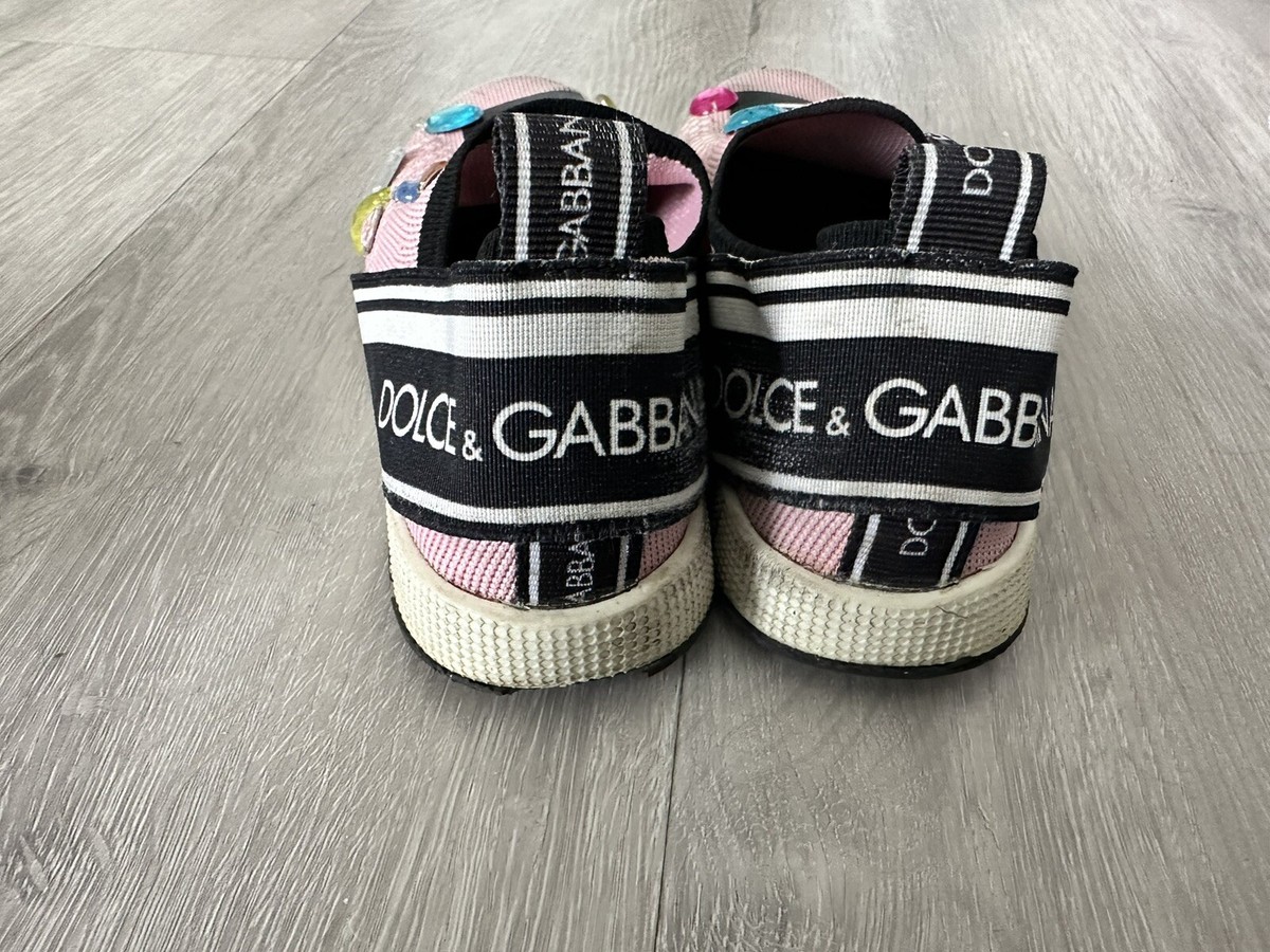 DOLCE GABBANA KIDS GIRLS SHOES WITH LOGO PINK SIZE EU 29 | eBay