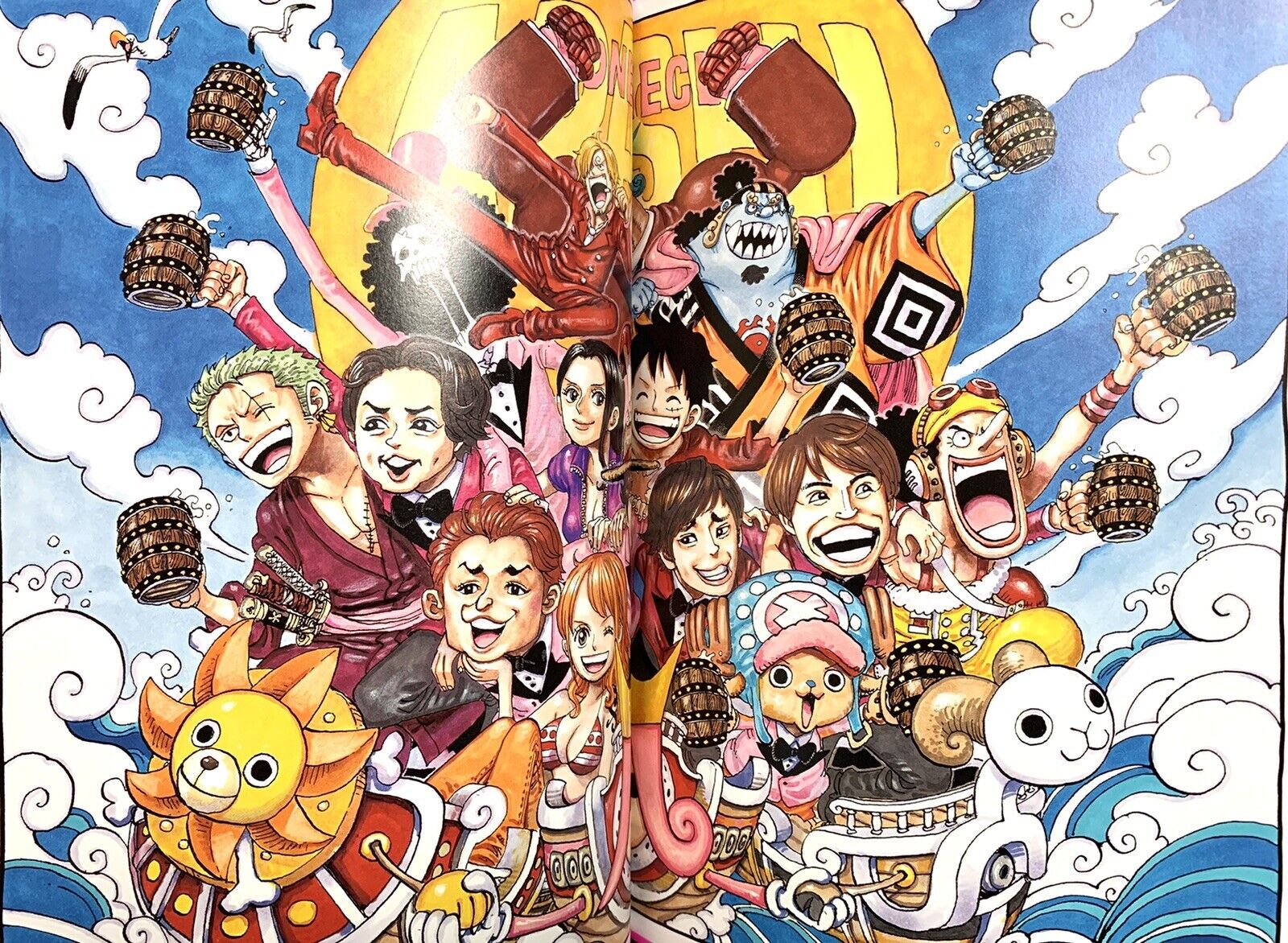 ONE PIECE COLOR WALK 10 DRAGON Eiichiro Oda Art Collection (Apr