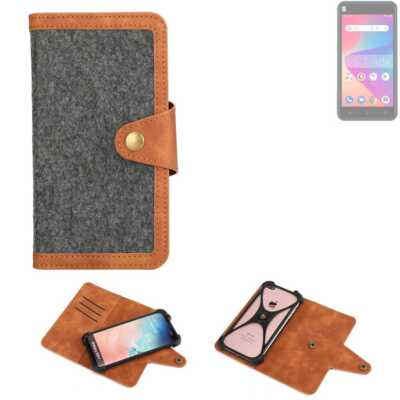 Schutzhülle für BLU Studio X10 2022 Handy-Hülle, dunkelgrau