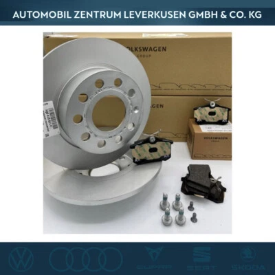 Original Skoda Octavia Yeti / Seat Leon Bremsscheiben + Beläge Bremse 5Q0615601F - Bild 1 von 2