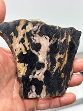 Large Roan Leopard Marble Rough Slab Cabbing Lapidary Combo Ship Avail