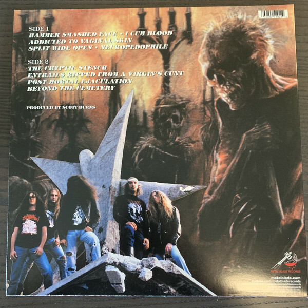 【殺鬼】CANNIBAL CORPSE Tomb of the Mutilate RARE Cannibal Corpse Tomb Of The Mutilated Tape Original