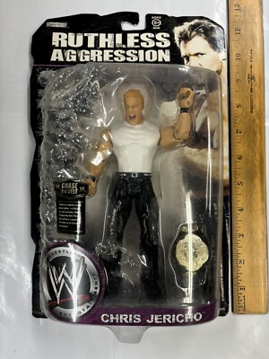 WWE Ruthless Aggresion Series 34 Chris Jericho Figure 1 of 500 Rare Sealed Toy