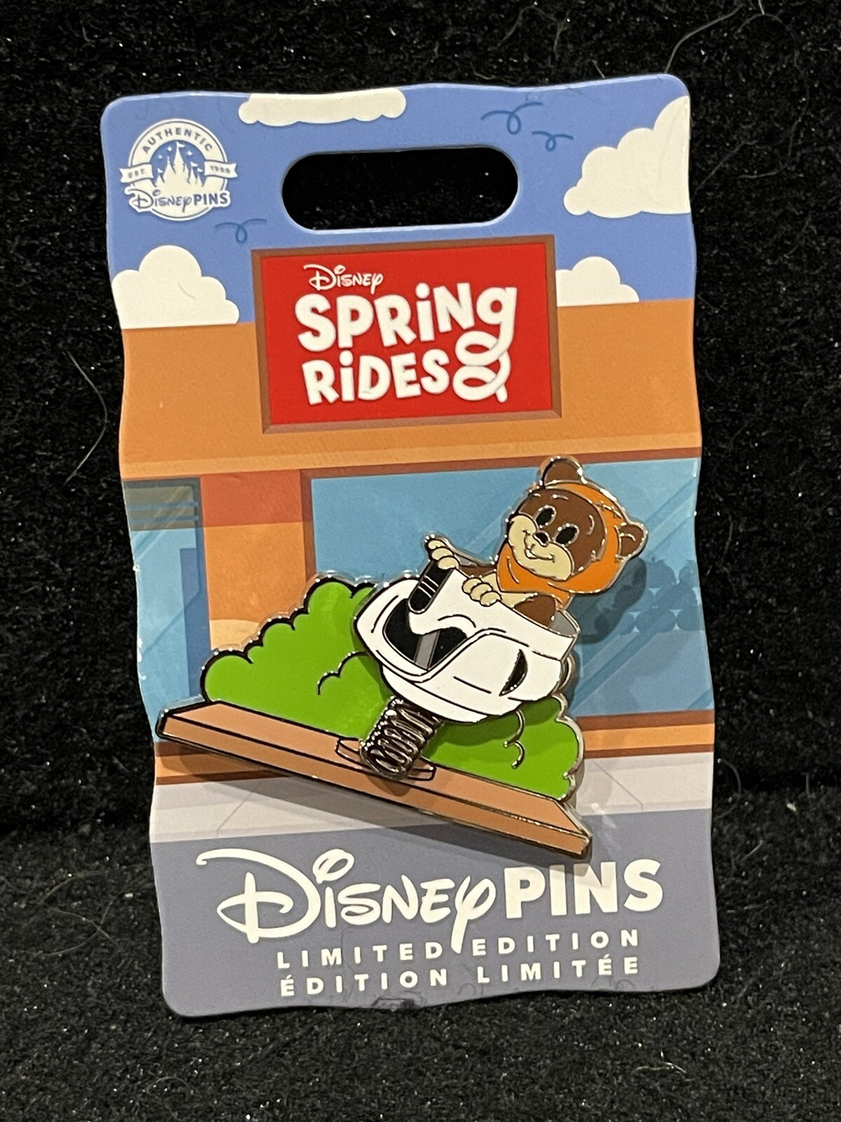 Disney Spring Rides Monthly Pin Series Star Wars Ewok Pin LE 4000 New