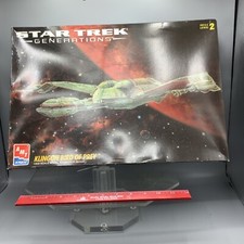 Star Trek Generations Klingon Bird of Prey Kit 8230, Open Box But Complete.