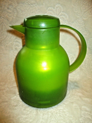 EMSA SAMBA~Lime Green Vacuum Carafe~33.8 fl.oz.~Made in Germany~Pre-Owned