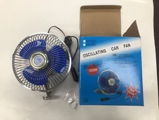L 2LB Car Oscillating On Fan Rotatable Cooler 12V Portable for Truck RV Van ATV
