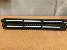 Lot of 3: Tripp Lite Cat5e Patch Panel 48 Ports