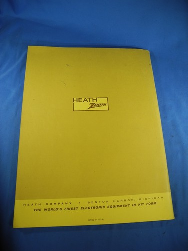 Heathkit Assembly Manual for uMatic SA-5010 Memory Keyer - FREE SHIPPING! - Picture 8 of 8