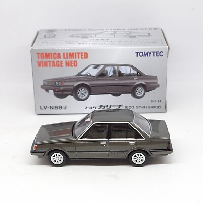 【新品】TOMICA LIMITED VINTAGE NEO トヨタカリーナ Tomica Limited Vintage NEO LV-N59d Toyota Carina 1600 GT-R 84 1/64