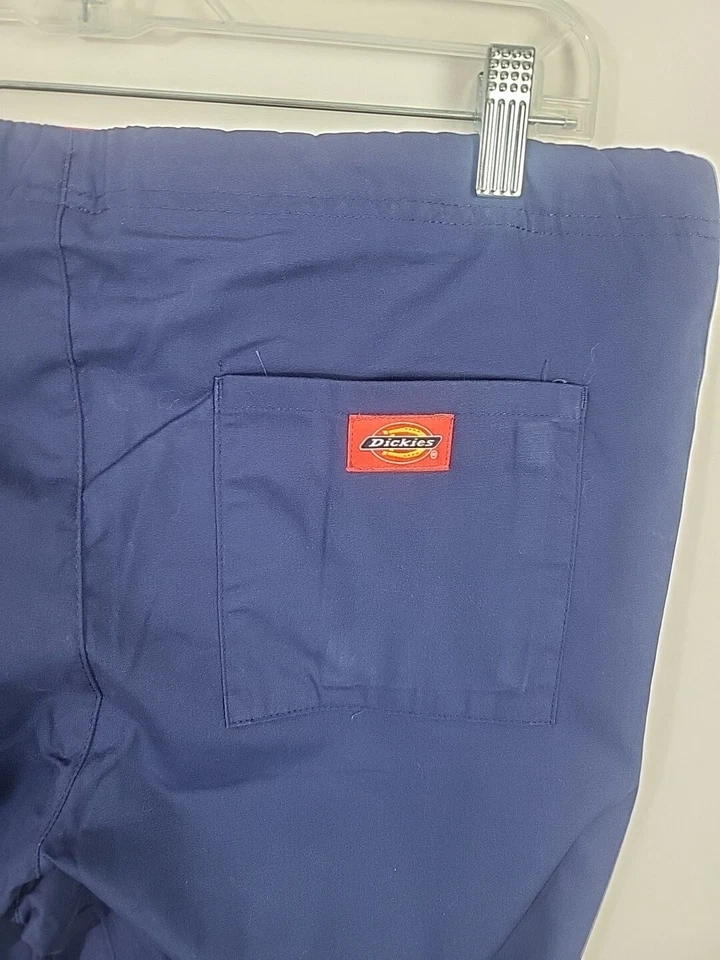 DICKIES EDS UNISEX 磨砂裤小号抽绳弹力蓝色 — 第 4/4 张图片