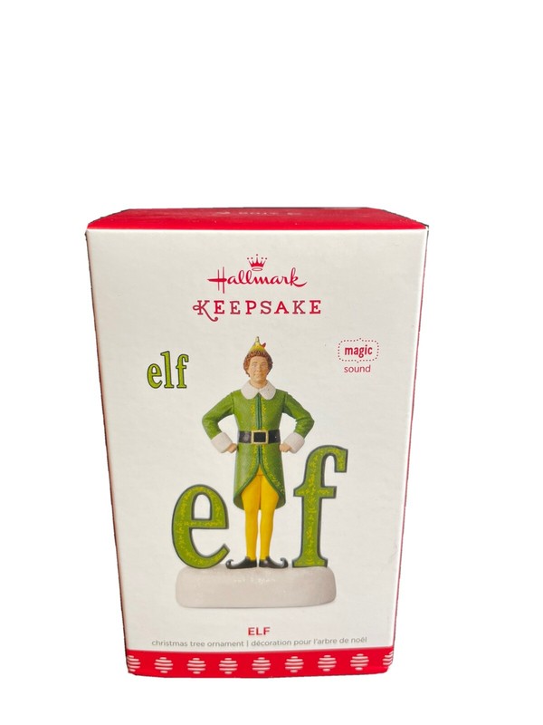 hallmark keepsake ornament elf 2017 with sound 