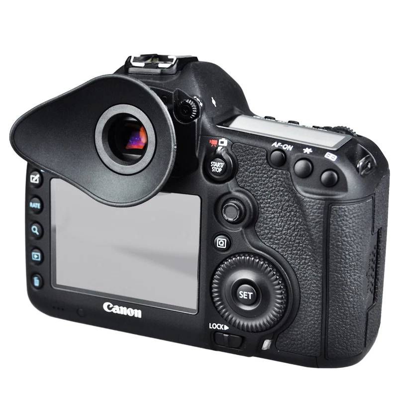 Rubber Eyecup Eyepiece Viewfinder fr Canon EOS 7D II 5D IV 5DM3 1D/1Ds III 5DS R - Image 4 of 4