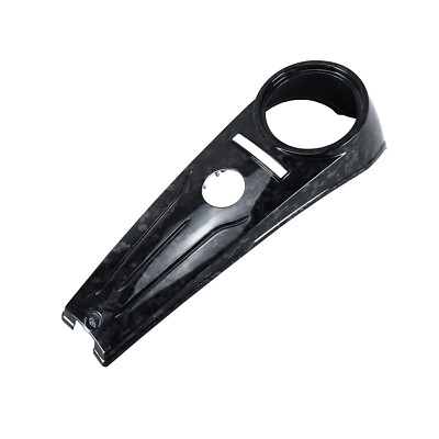 Marbling Carbon Fiber Gas Tank Dash Panel Cover for Harley Road King FLHRXS 14+