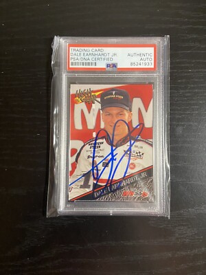 Dale Earnhardt Jr signed 1994 Wheels High Gear Rookie Card PSA DNA