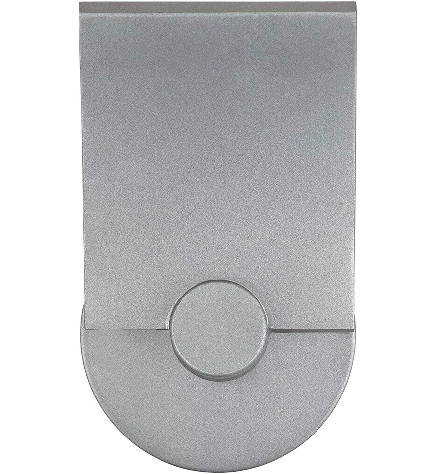 GEORGE KOVACS P1235-295-L 翻转砂银色 LED 户外壁灯壁灯 — 第 2/2 张图片