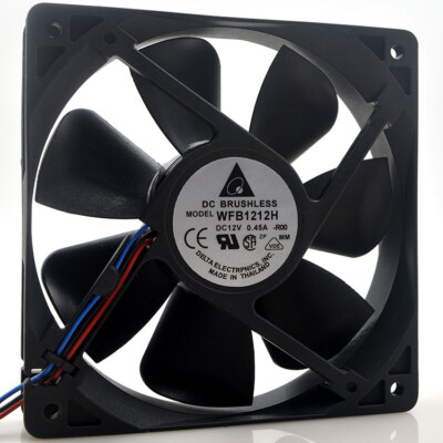 WARRANTY Delta WFB1212H-R00 120mm Brushless Fan 2470RPM DC12V Cisco Fan E3a