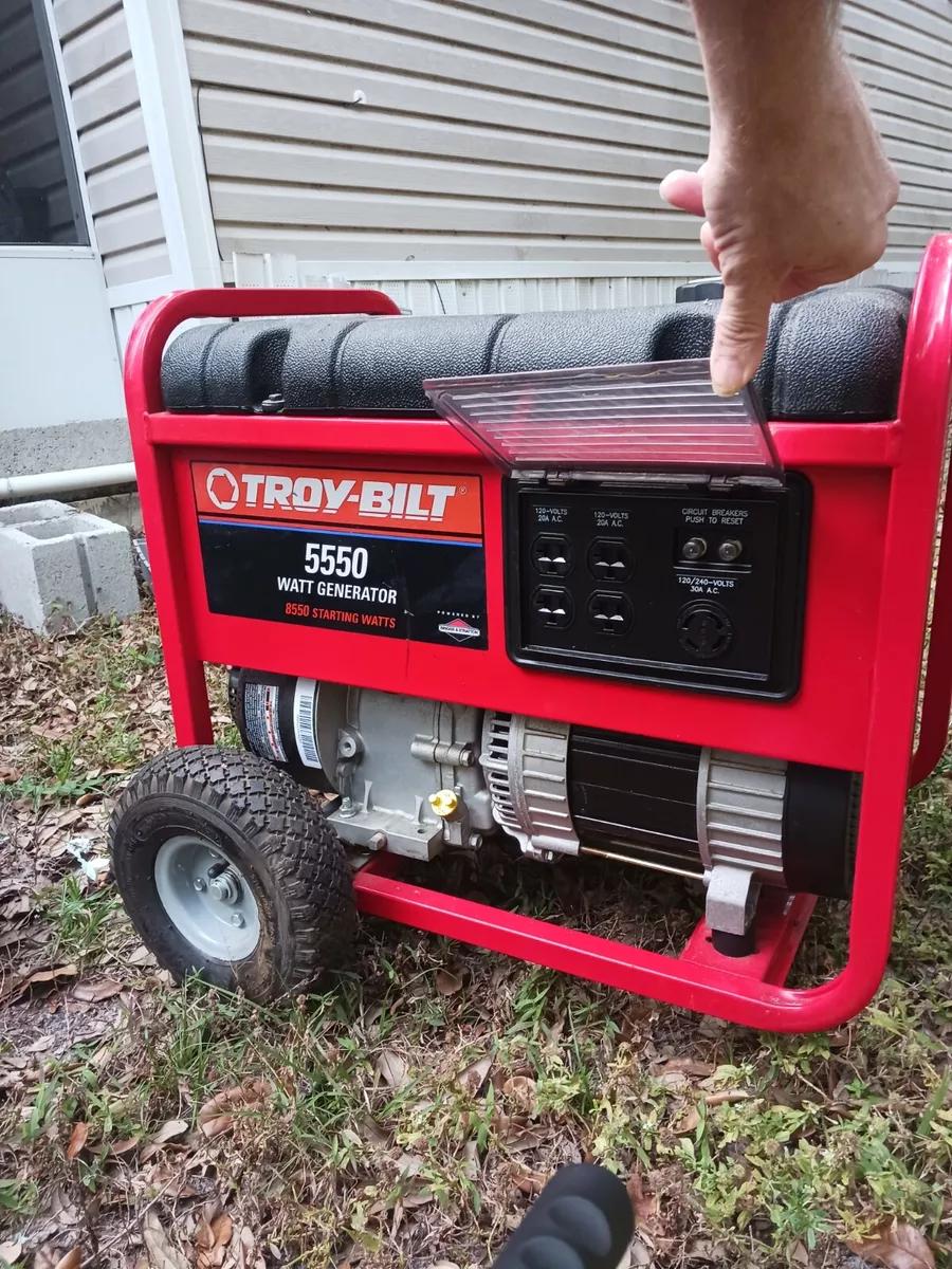 Troy bilt 5500 watt generator price deals
