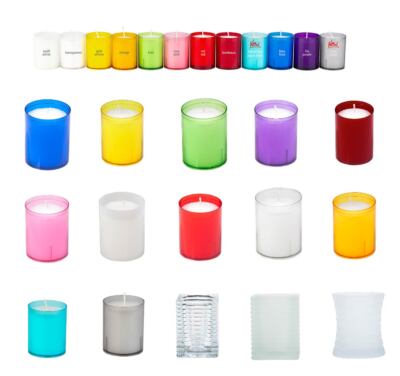 Sovie  Refill Kerzen 24er Packung in 12 versch. Farben - Refill Kerzengläser